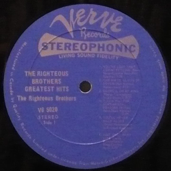 The Righteous Brothers – The Righteous Brothers Greatest Hits VinylPursuit.com