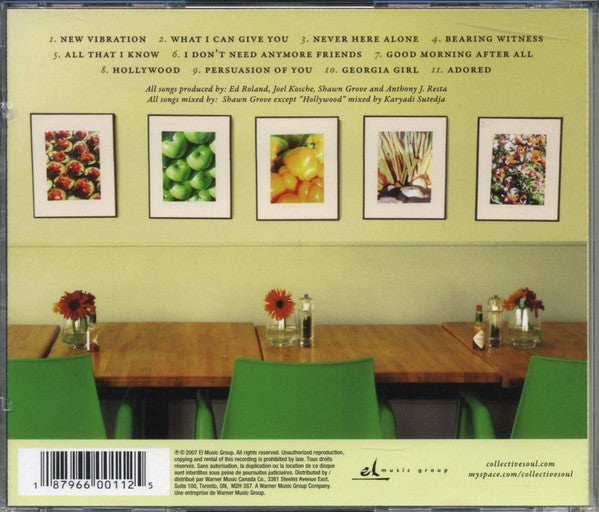 Collective Soul – Afterwords - 2007 CD Vinyl Pursuit Inc