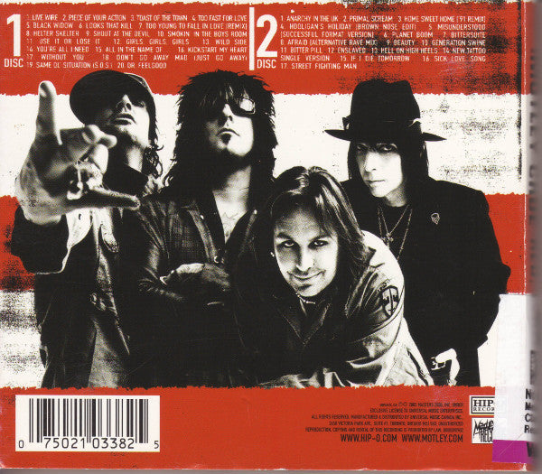 Mötley Crüe – Red, White & Crüe - 2005 CD Vinyl Pursuit Inc