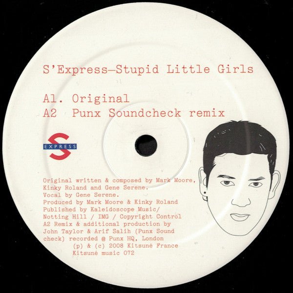 S'Express – Stupid Little Girls - Original France Pressing - Vinyl Pursuit Inc