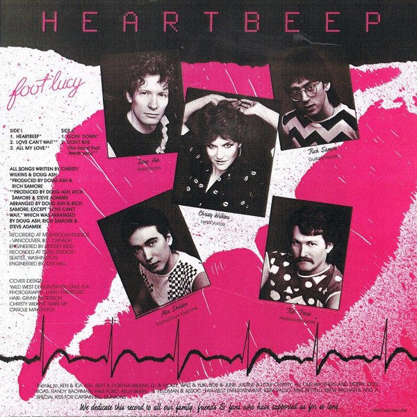 Foot Lucy – Heartbeep - Vinyl Pursuit Inc