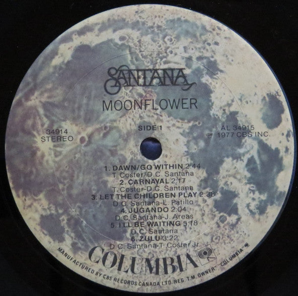 Santana – Moonflower - 1977 Pressing VinylPursuit.com