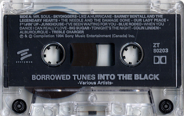 Various – Into The Black - An Electric Tribute To Neil Young - 1994 Cassette VinylPursuit.com