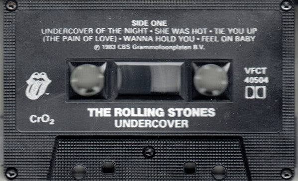 The Rolling Stones – Undercover - 1986 Cassette VinylPursuit.com