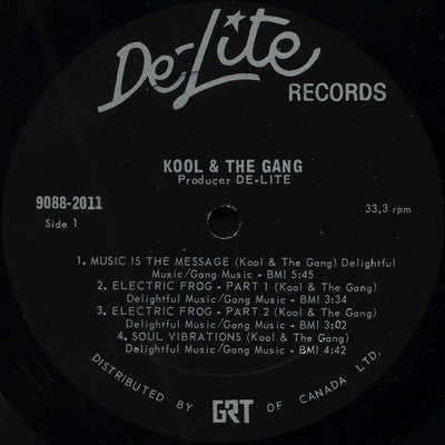Kool And The Gang – Music Is The Message - 1972 Original