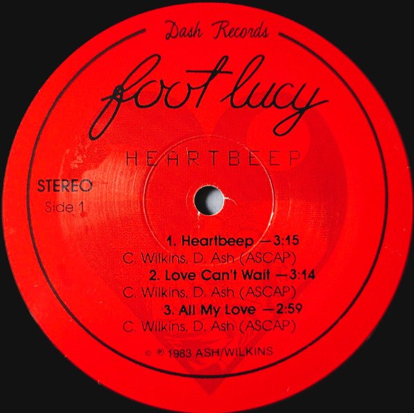 Foot Lucy – Heartbeep - Vinyl Pursuit Inc