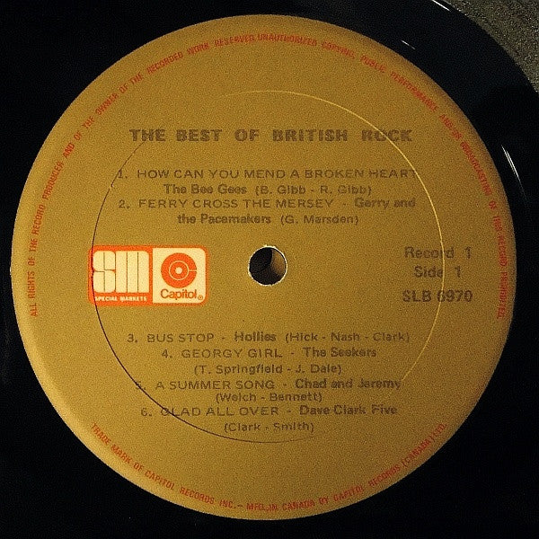 Various – The Best Of British Rock VinylPursuit.com
