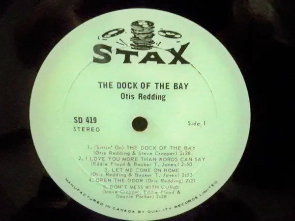 Otis Redding – The Dock Of The Bay - GARAGE SALE! – Vinyl Pursuit Inc