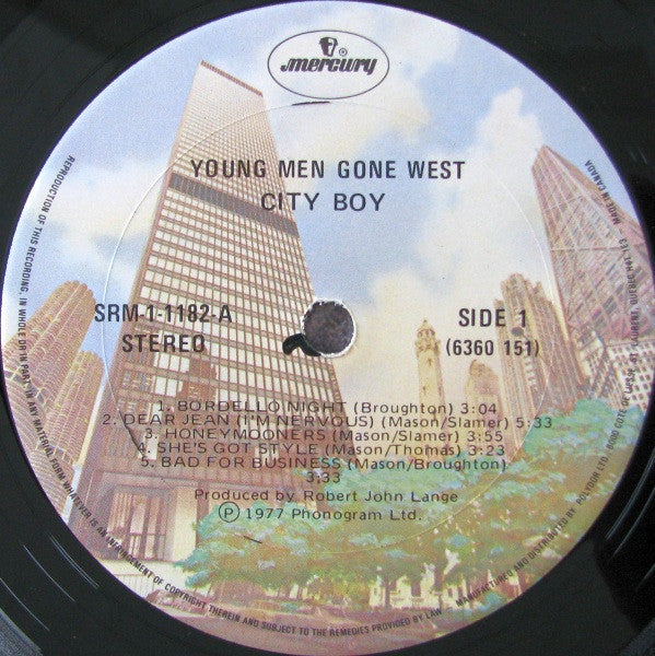 City Boy – Young Men Gone West