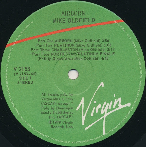 Mike Oldfield – Airborn VinylPursuit.com