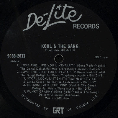 Kool And The Gang – Music Is The Message - 1972 Original