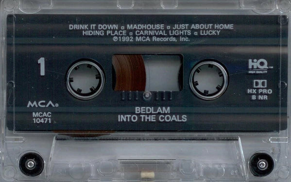 Bedlam – Into The Coals - 1992 Cassette VinylPursuit.com