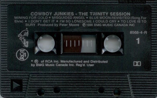Cowboy Junkies – The Trinity Session –  1988 Cassette VinylPursuit.com