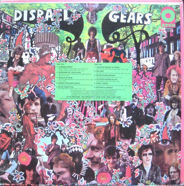Cream ‎– Disraeli Gears - 1967 US Original VinylPursuit.com