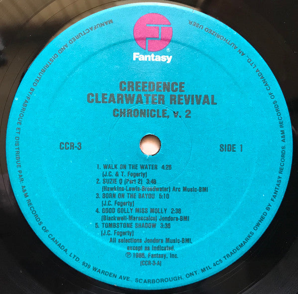 Creedence Clearwater Revival – Chronicle Volume Two - 1986 Original, Rare