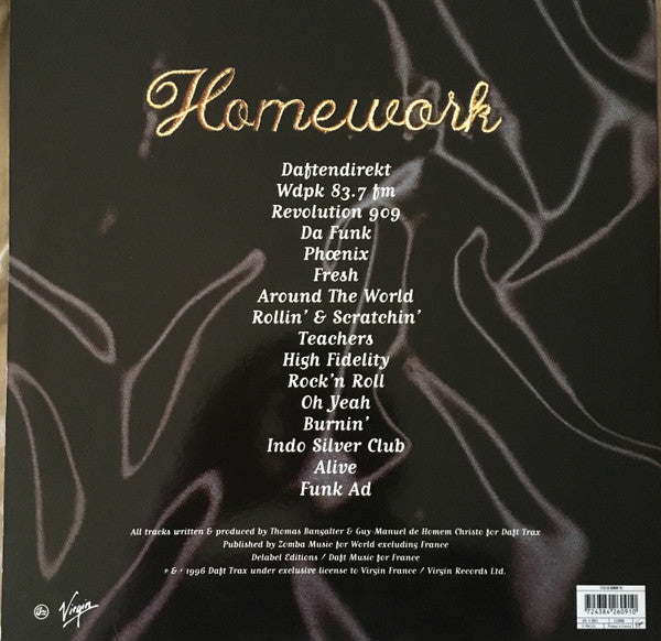 Daft Punk – Homework - 2001 Virgin Pressing, Near Mint Vinyl Pursuit Inc