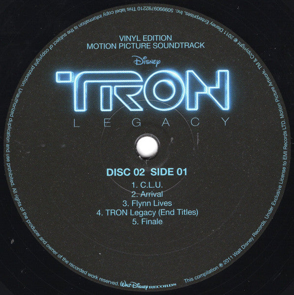 Daft Punk – TRON: Legacy, Motion Picture Soundtrack - Sealed!