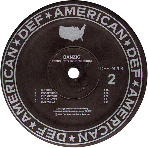 Danzig – Danzig - Red/Black Marble Vinyl! VinylPursuit.com