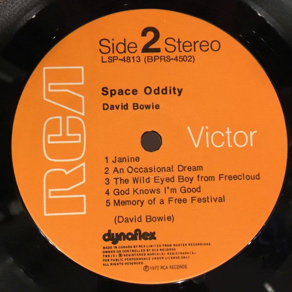 David Bowie – Space Oddity - 1973 US Pressing