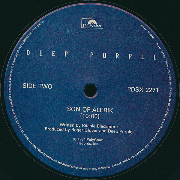Deep Purple – Knocking At Your Back Door - 1984 Original! Vinyl Pursuit Inc