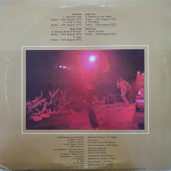 Deep Purple ‎– Made In Japan - 1973 Pressing! VinylPursuit.com