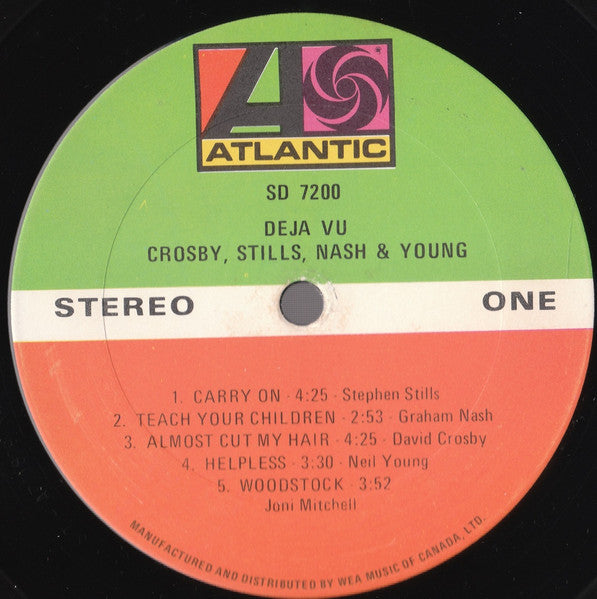 Crosby, Stills, Nash & Young – Deja Vu VinylPursuit.com