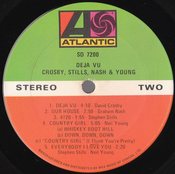Crosby, Stills, Nash & Young – Deja Vu VinylPursuit.com