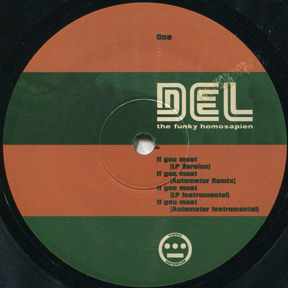 Del The Funky Homosapien - If You Must (Vinyl 12" - 2000 US Original in Shrinkwrap! VinylPursuit.com