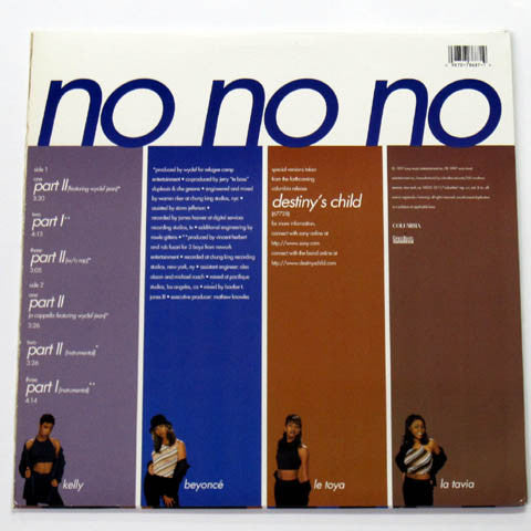 Destiny's Child – No No No  - 1998 Original in Shrinkwrap