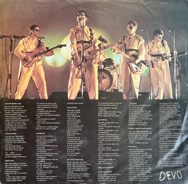 Devo – Q: Are We Not Men? A: We Are Devo! - Marble Multi-Colour Pressing! VinylPursuit.com