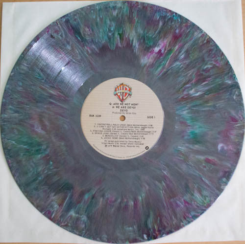 Devo – Q: Are We Not Men? A: We Are Devo! - Marble Multi-Colour Pressing! VinylPursuit.com