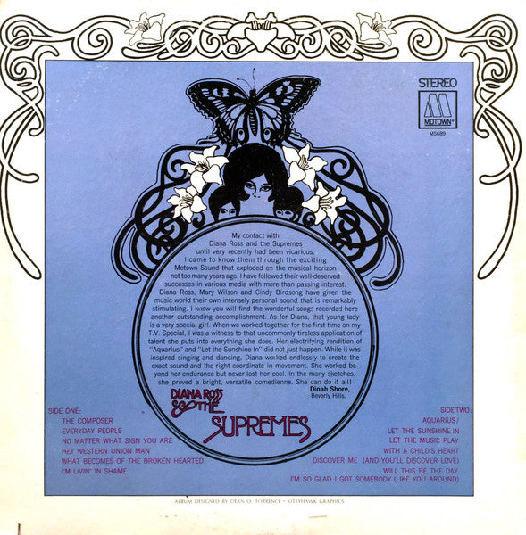 Diana Ross & The Supremes – Let The Sunshine In - 1969 US Original VinylPursuit.com