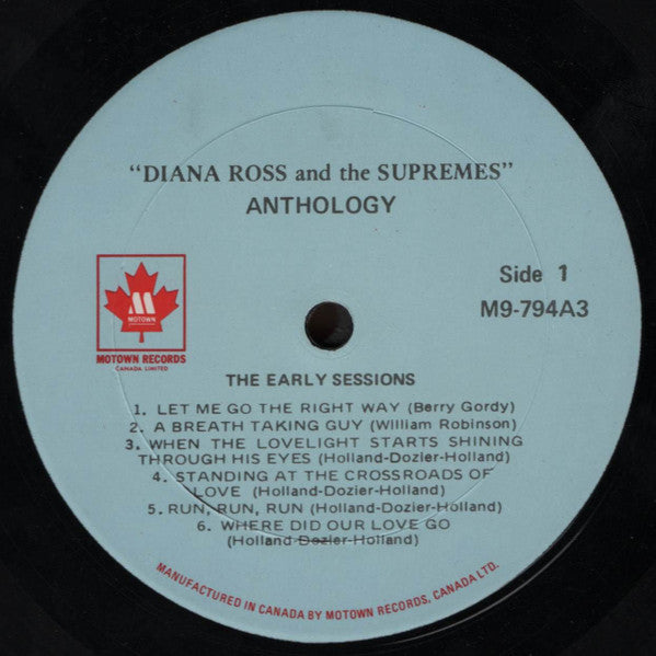 Diana Ross And The Supremes – Anthology - 1980, 3-Album Compilation VinylPursuit.com