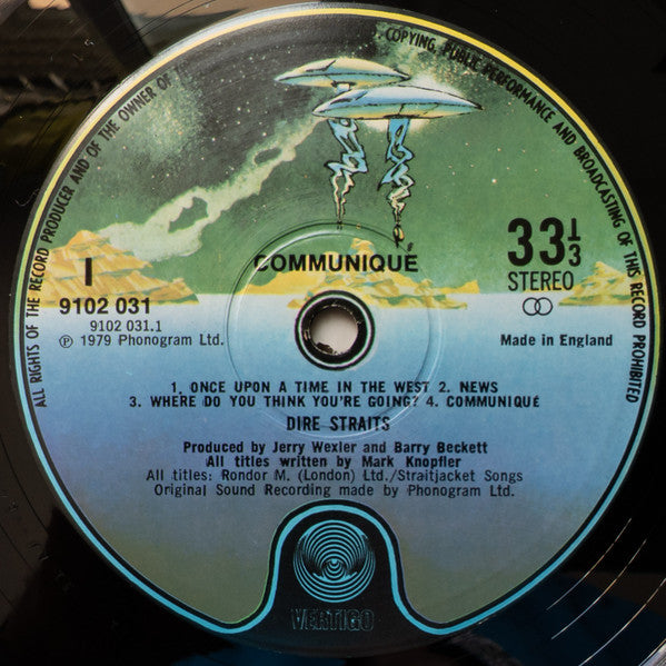 Dire Straits – Communique - 1979 UK Original VinylPursuit.com