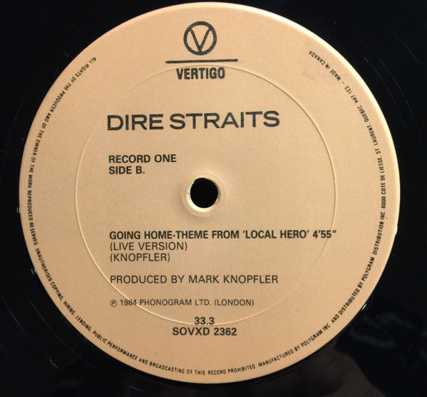 Dire Straits – So Far Away - 1985 Limited Edition, Rare