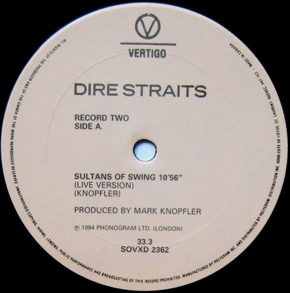 Dire Straits – So Far Away - 1985 Limited Edition, Rare