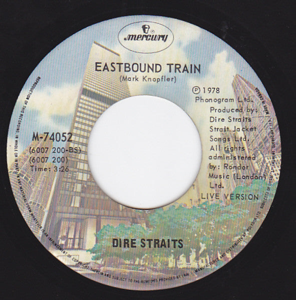 Dire Straits – Sultans Of Swing - 7" Single, 1978 Vinyl Pursuit Inc