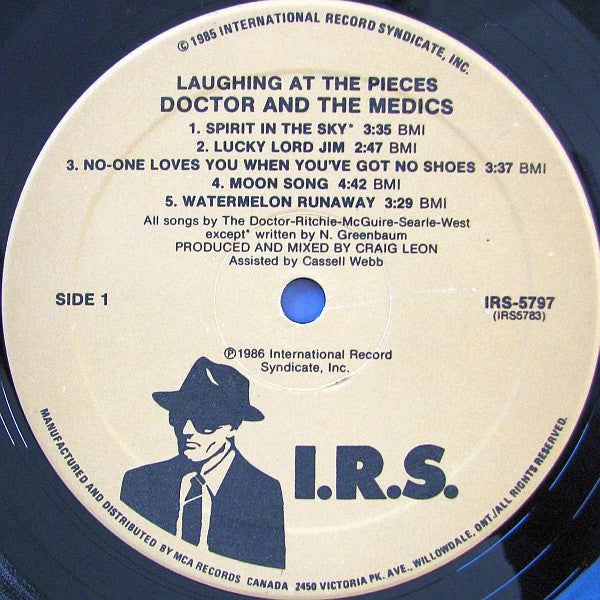 Doctor & The Medics – Laughing At The Pieces- 1986 Original VinylPursuit.com