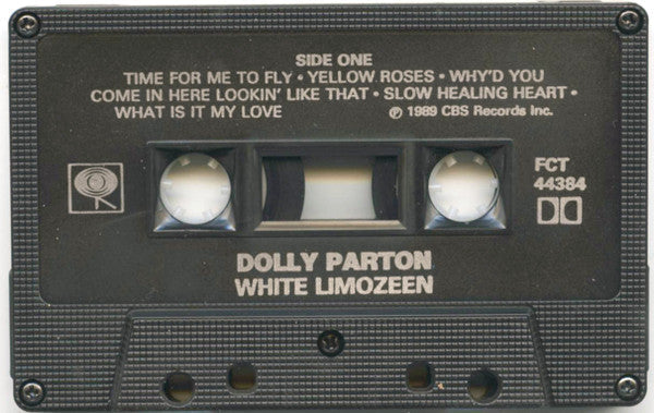 Dolly Parton – White Limozeen –  1989 Cassette VinylPursuit.com
