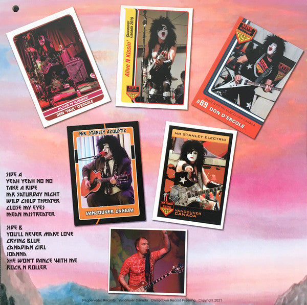 Don Dercole – Vancouver Rock City - Red Vinyl Vinyl Pursuit Inc