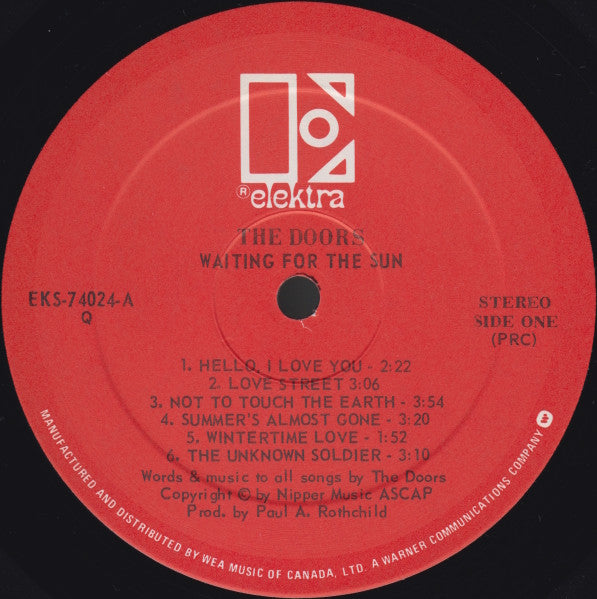 The Doors – Waiting For The Sun VinylPursuit.com