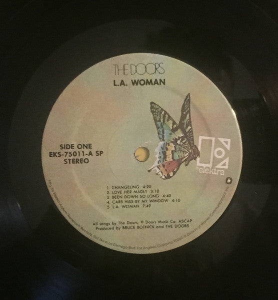 The Doors ‎– LA Woman - 1976 US Pressing! VinylPursuit.com