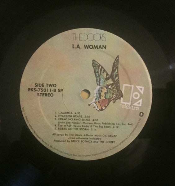 The Doors ‎– LA Woman - 1976 US Pressing! VinylPursuit.com