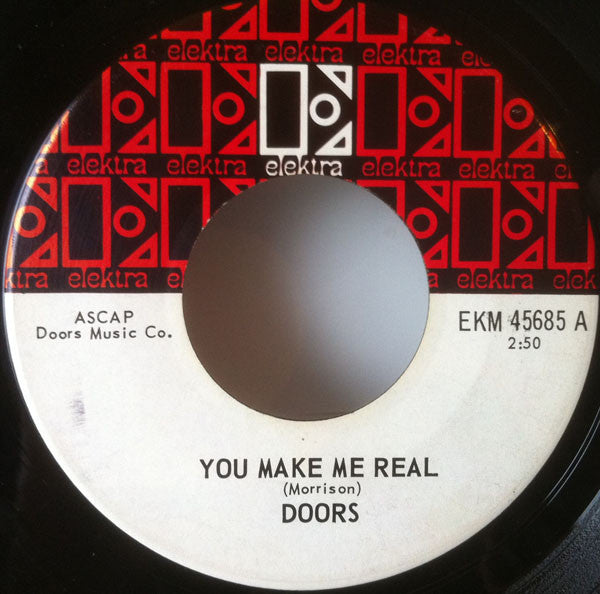 Doors – You Make Me Real / Roadhouse Blues -  7" Single, 1970 Mono Original Vinyl Pursuit Inc