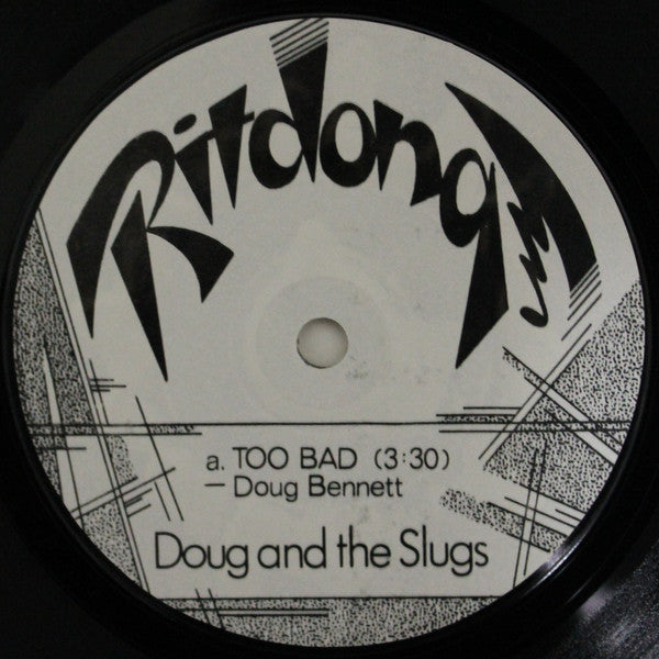 Doug And The Slugs – Too Bad / The Move - 7" Single, 1980 Original
