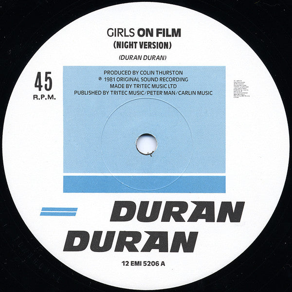 Duran Duran – Girls On Film - 1981 UK Original - Bargain Bin! VinylPursuit.com