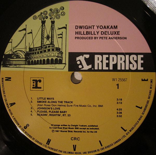 Dwight Yoakam – Hillbilly DeLuxe - 1987 VinylPursuit.com