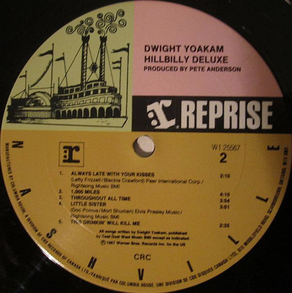 Dwight Yoakam – Hillbilly DeLuxe - 1987 in Shrinkwrap! VinylPursuit.com