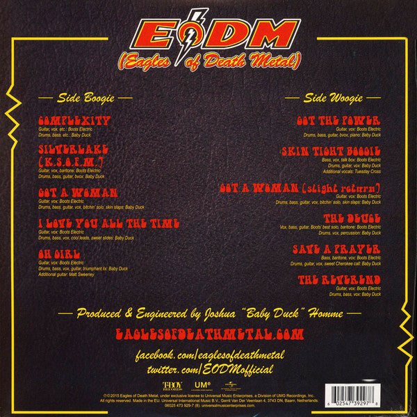 Eagles Of Death Metal – Zipper Down - In Shrinkwrap with Booklet!
