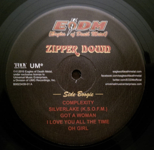 Eagles Of Death Metal – Zipper Down - In Shrinkwrap with Booklet!